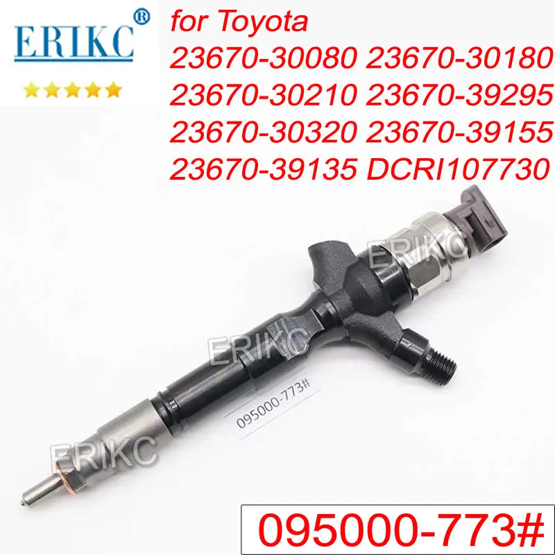 095000-7731 Fuel Injector Nozzle 095000-7730 Common Rail Diesel Injector 23670-30320 for Toyota Landcruiser Prado 3.0 D 1KD-FTV