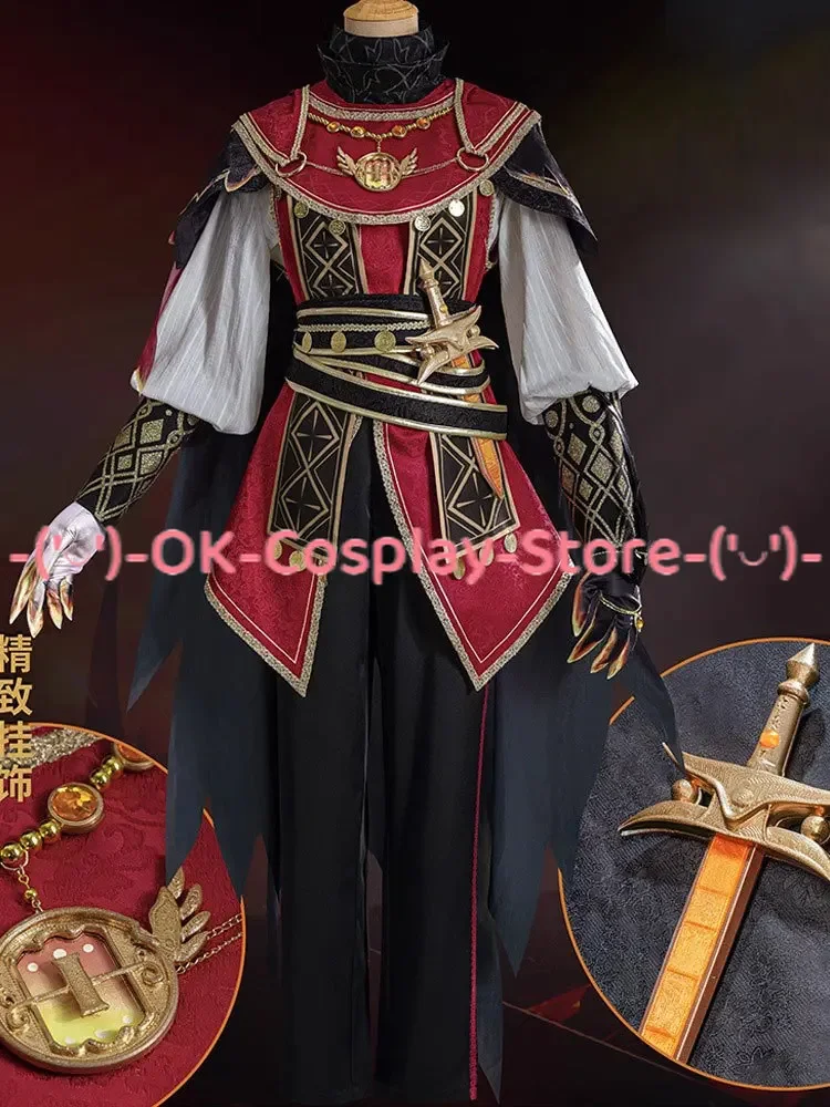 Norton Campbell Cosplay Costume Game Identity V Prospector Cosplay Suit Party Clothing Halloween Carnival Uniforms Custom Made