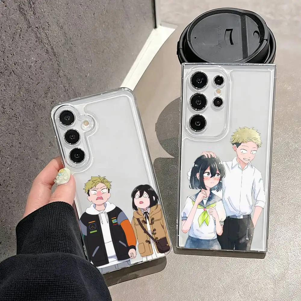 Y-Yamada x Nishi  Phone Case For Samsung S25,S24,S21,S22,S23,S30,Ultra,S20,Plus,Fe,Note,10,9,5G Transparent Cover