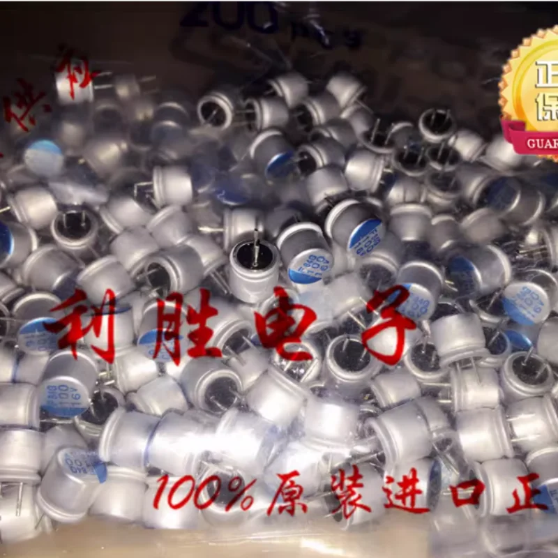 10PCS-100PCS 100UF 16V Japanese Black Diamond Solid State Capacitor 16V100UF 6 * 5 PSF Short Pin