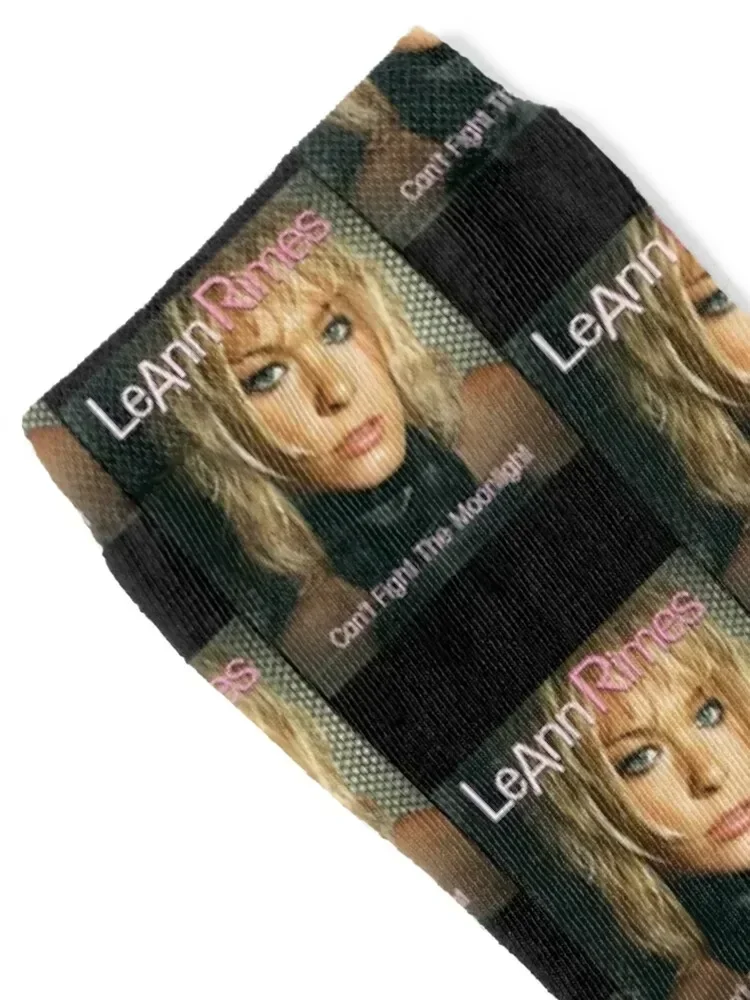 Cant fight the moonlight Socks new year colored gift Climbing Socks For Men Women's