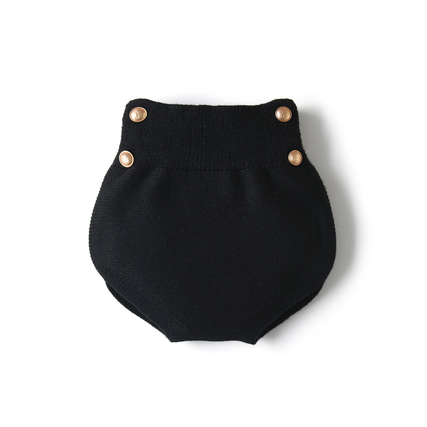 Baby Boy Solid Color Olive Panty Fashion Knitted Black Shorts High Quality Elasticity Newborn Autumn Winter Clothing For Party