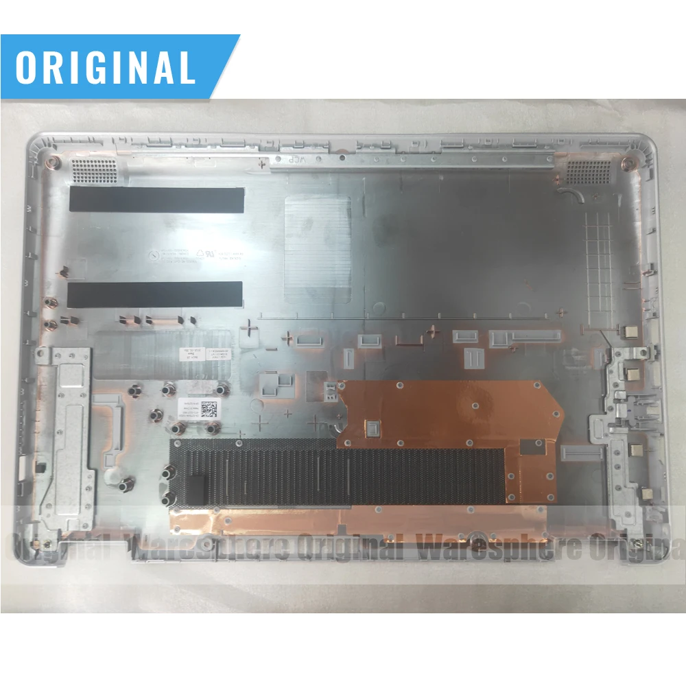 Imagem -02 - Original Base Inferior Capa para Dell Inspiron 15 5584 02t6hn 2t6hn Prata Novo e