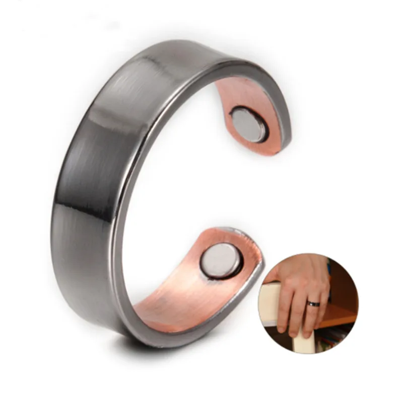 2021 Men Magnetic Slimming Health Ring Weight Loss Care Fitness Adjustable Lose Weight Fat Burning Fashion Opening Rings Jewelry