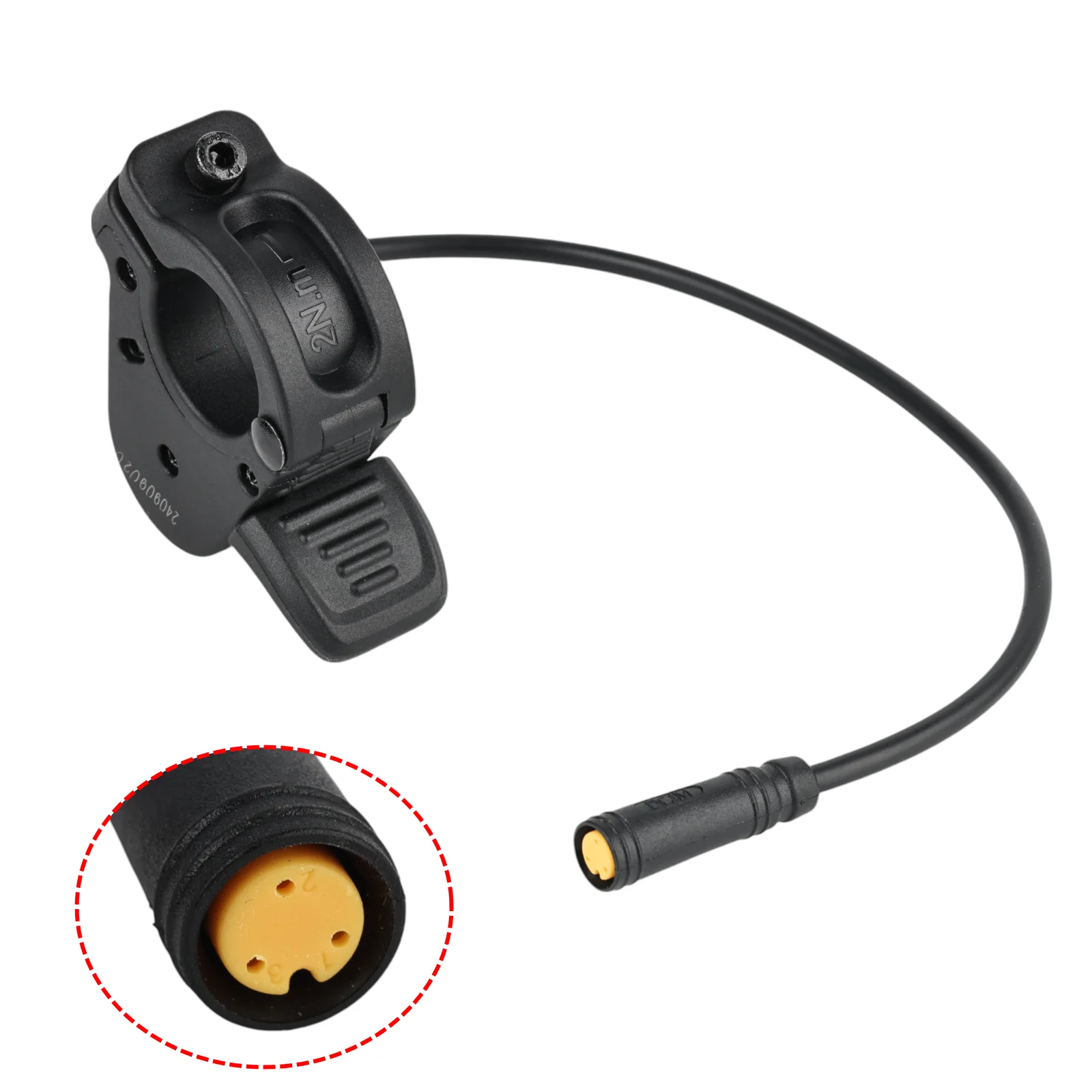 300X Drossel für Elektrofahrrad Roller Daumenbeschleuniger 24V 36V 48V 72V Rechts/Links Hand Universal Zubehör
