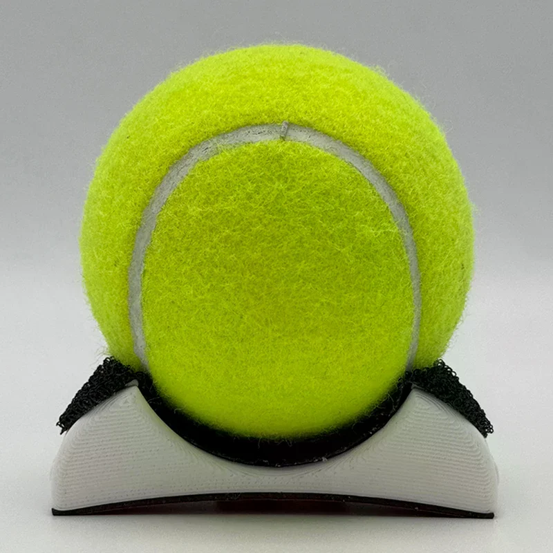 منتقي كرات التنس الرائد مع مقبض منحني للاستخدام المريح، مجموعة كرات متسقة على المحكمة المتنوعة قطعة واحدة