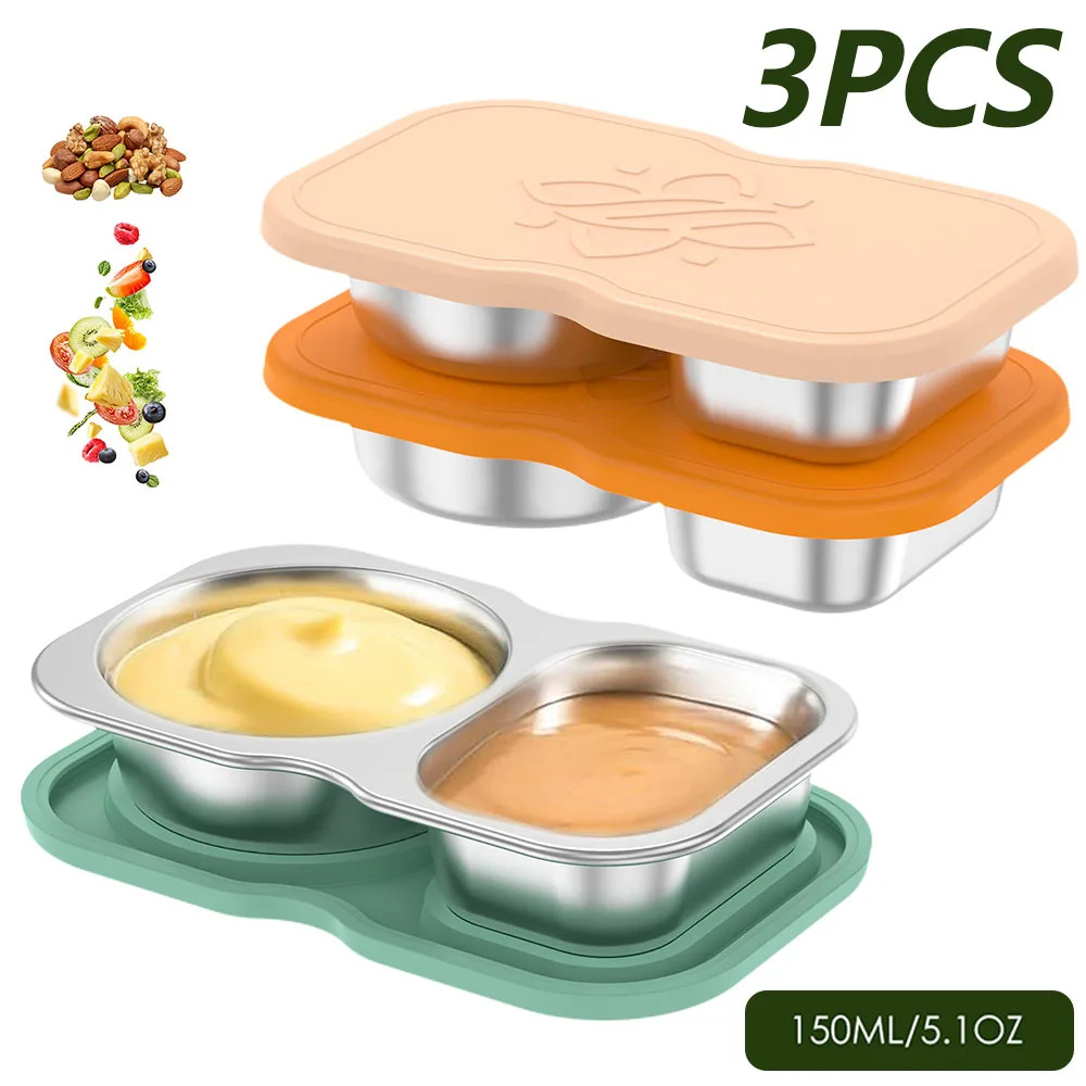 3Pcs 150Ml Double C…