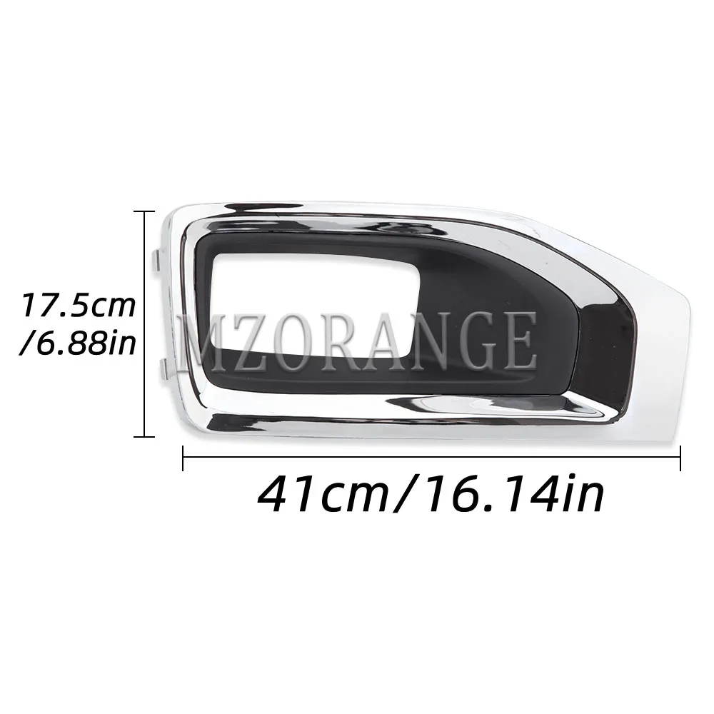 Per GMC YUKON 2015 2016 2017 2018 2019 fendinebbia copre griglia lunetta paraurti anteriore fendinebbia accessori per fari parti della lampada Auto