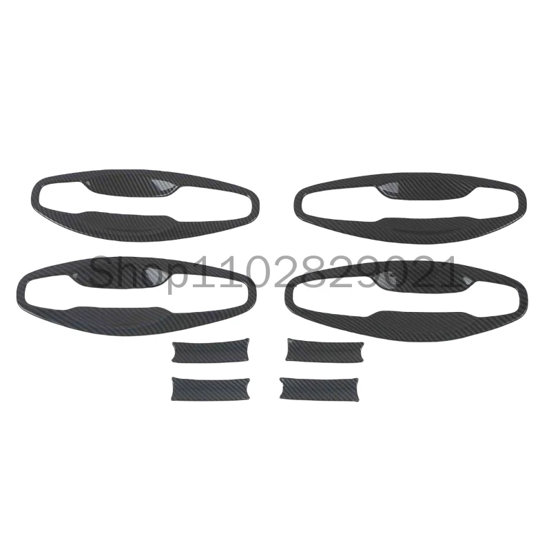 غطاء مقبض باب السيارة ملصق الكسوة التصميم مقاومة للخدش اكسسوارات السيارات لهوندا Stepwgn Stepwagon rp3 rp5 2015-2021 2020 #3