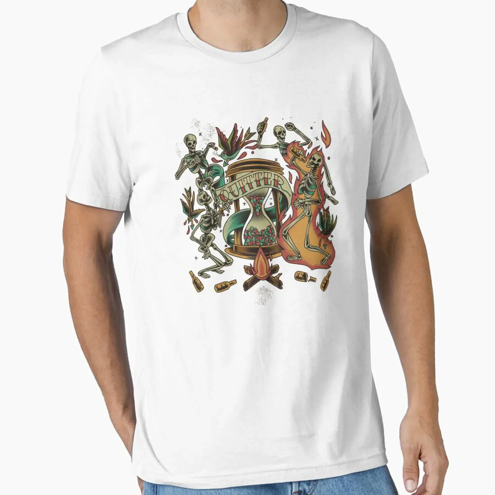 Cameron Whitcomb designed and sold by teemix vintage Washed Soft Versatile Breathable streetwear Comfortable graphic Casual