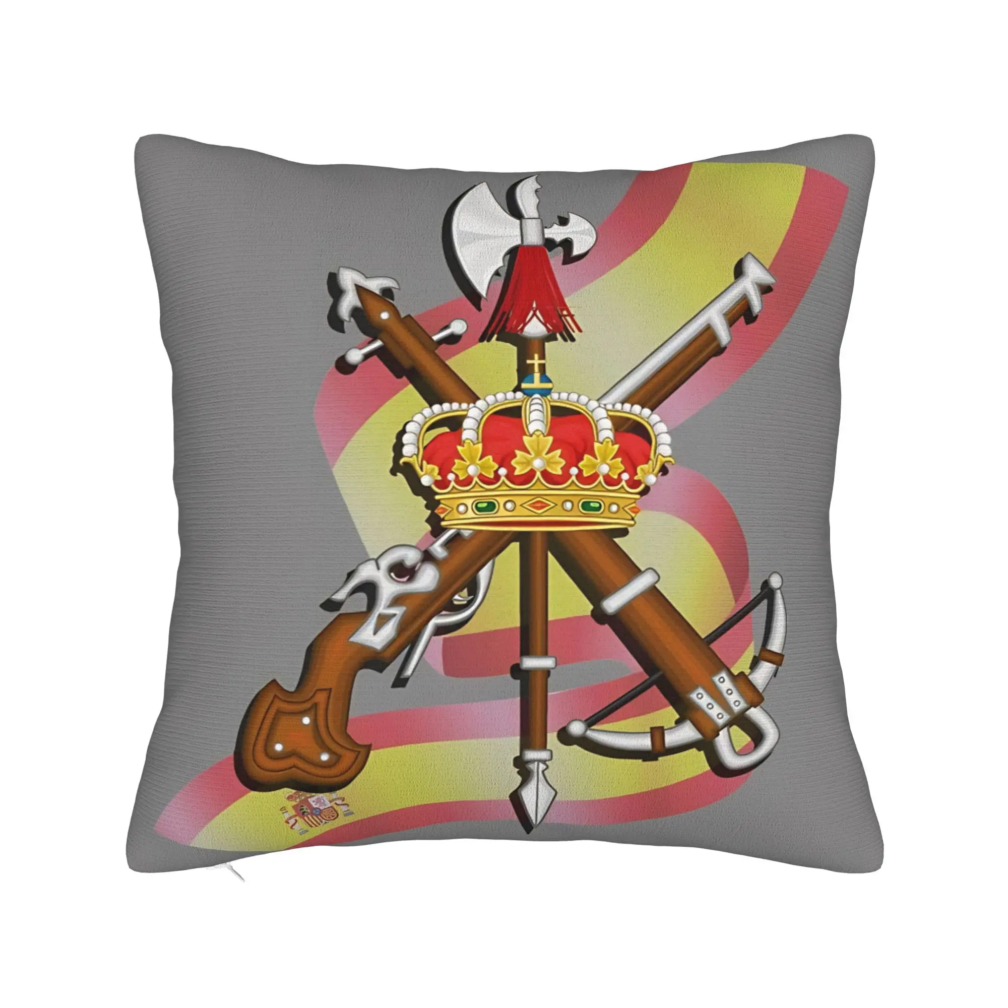 Spanish Legion Pillow Case  Custom Pillow Cover For Wedding Party Home Decor Retro Trendy Pillowcases