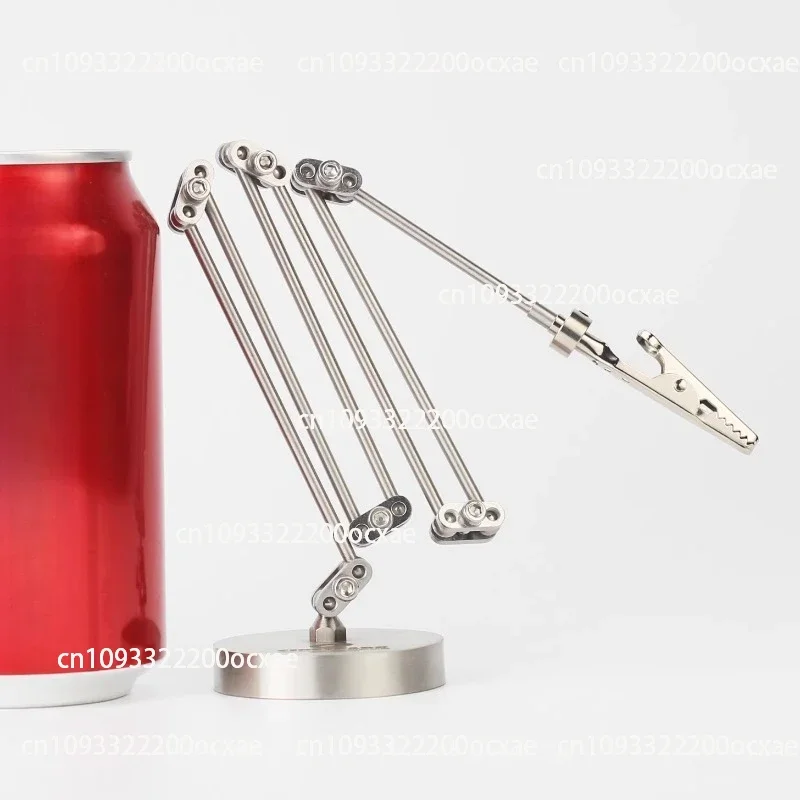 A Flexible Stainless Steel Universal Bracket for Static Animation, Weighing Approximately 50 Grams. It Is Extremely Small