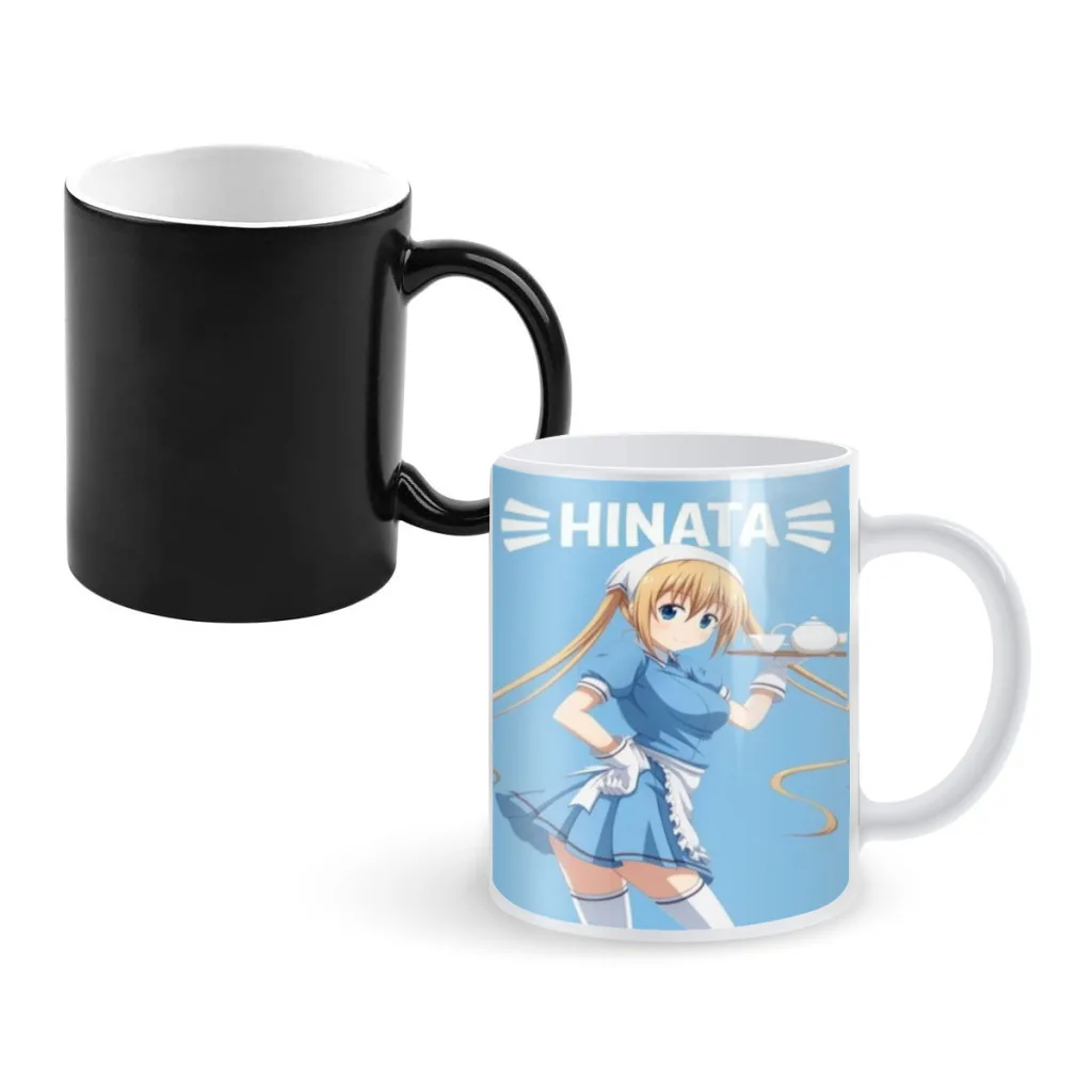 Anime Blend S Creative Change Ceramic Mug Heat Revealing Coffee Cup Breakfast Cup Mug Gift