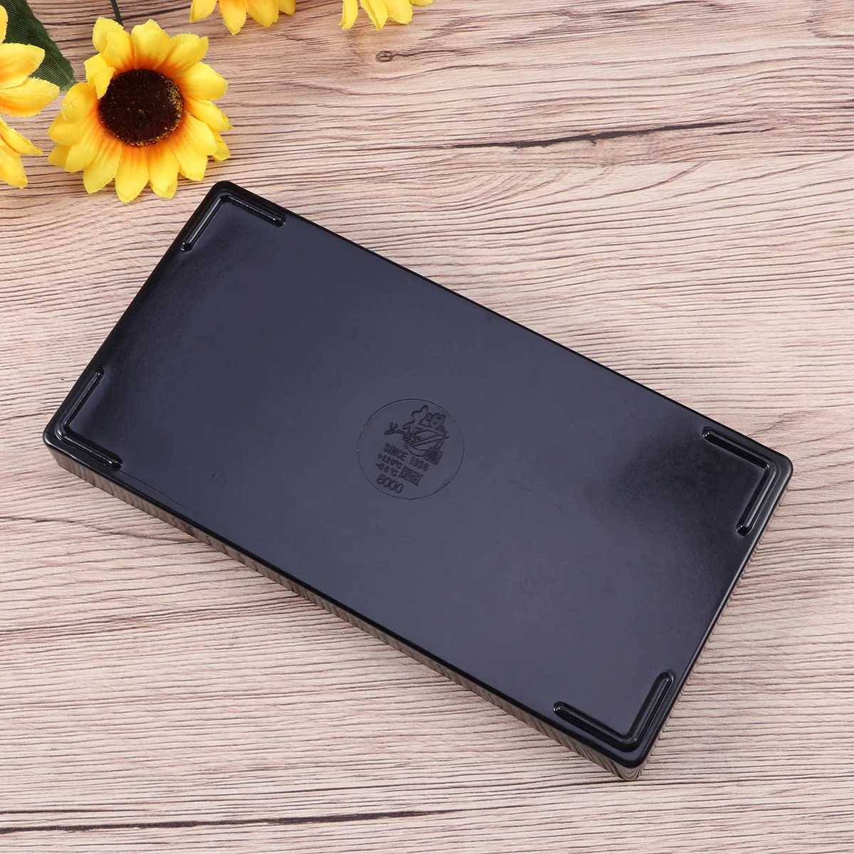 

Large Unbreakable Reptile Shallow Design For Turtle Feeding Water Dish Pet Supplies Simulated Wood Grain Surface Reptile Feeding