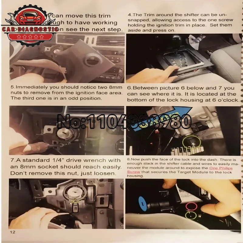 Hot Advanced IMMO BOOK Automotive Immobilizer Programming Ebook 327 Pages PDF Check/Diagnose/Repair Car Control Box ECU Teaching