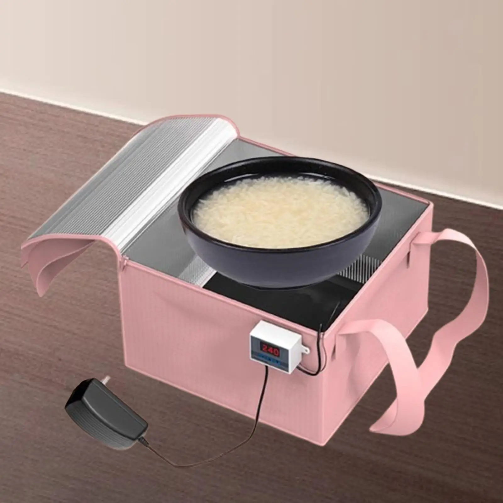 Bread Warming Box Temperature Control Fermenting Bag Fermentation Equipment for Making Bread Yogurt Natto US Plug