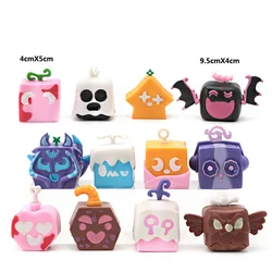 12Pcs Blox Fruits Figures Toys Set Cartoon Block Devil Collection Model Action Figure Toys for Christmas Kid Birthday Gift