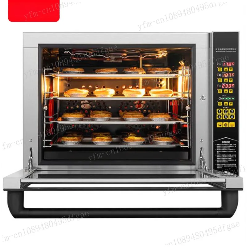 eléctrico convección para hornear pasteles, máquina comercial 4 capas para hornear tostadas, 4200W, para Pizza, huevo, tostada