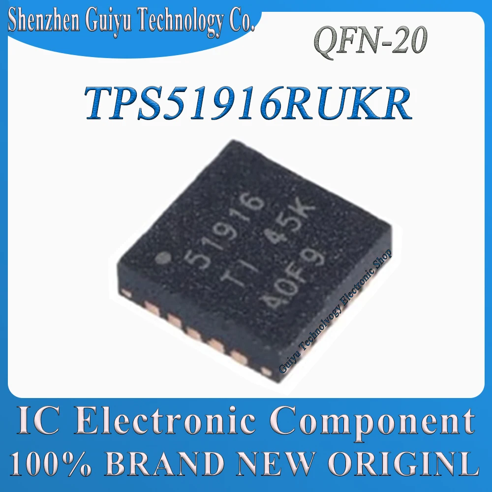 TPS51916RUKR TPS51916RU TPS TPS51916 51916 51916RUKR QFN-20 IC Chip