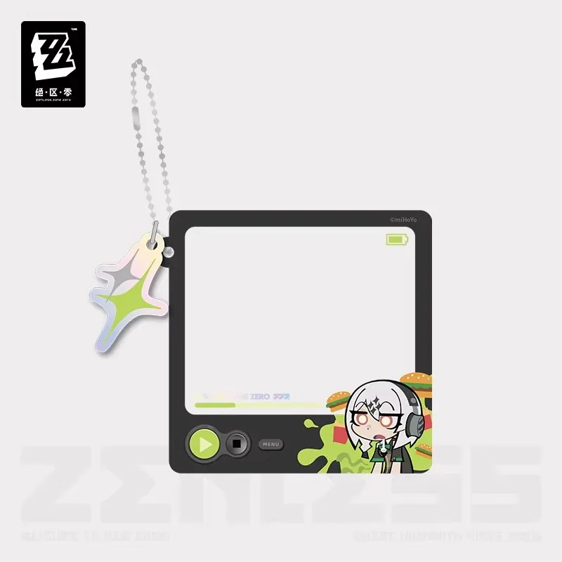 [Genuine] miHoYo Game Zenless Zone Zero Q-version Acrylic Photo Card Ellen Asaba Belle Bangboo Anime Ornament Cosplay Xmas Gifts