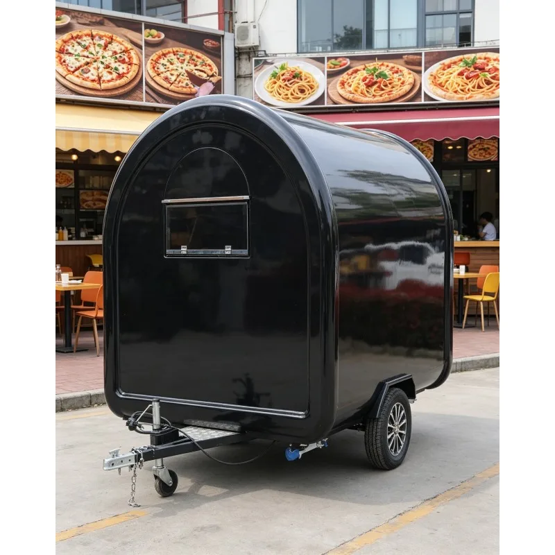

Multifunctional Food Truck Trailer Three-wheeled Electric Vehicle High Quality Mobile Dining Car Customizable Food Truck Machine