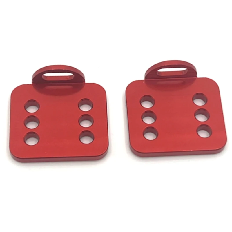 2Pcs RC Auto Teile Metall Upgrade Teile Auto Shell Befestigungs Komponenten Fit Für WPL 1/16 C74 C74-1 JA11 Fernbedienung auto Zubehör