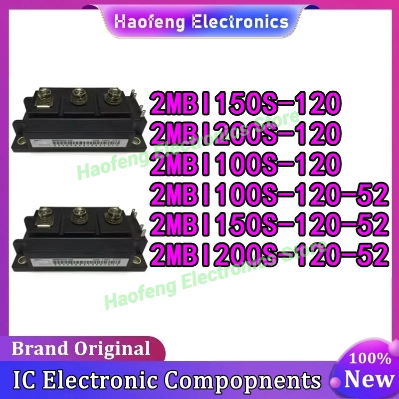 2MBI100S-120 2MBI150S-120 2MBI200S-120 2MBI100S-120-52 2MBI150S-120-52 2MBI200S-120-52 Módulo IGBT