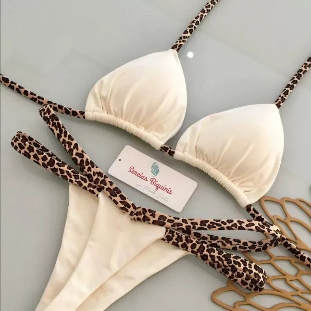 

2025 New Sexy Color Blo Bikini Women's Swimsuit Rope Weaving Cross Border Swimming Costume Sport Fitn Fans Supplies