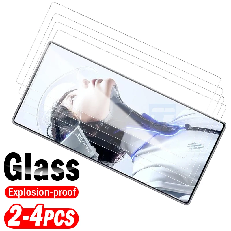

2-4Piece Tempered Glass for ZTE nubia RedMagic 11 Pro+ 11 Air Screen Protector for ZTE nubia Z80 Ultra HD Transparent Glass Film