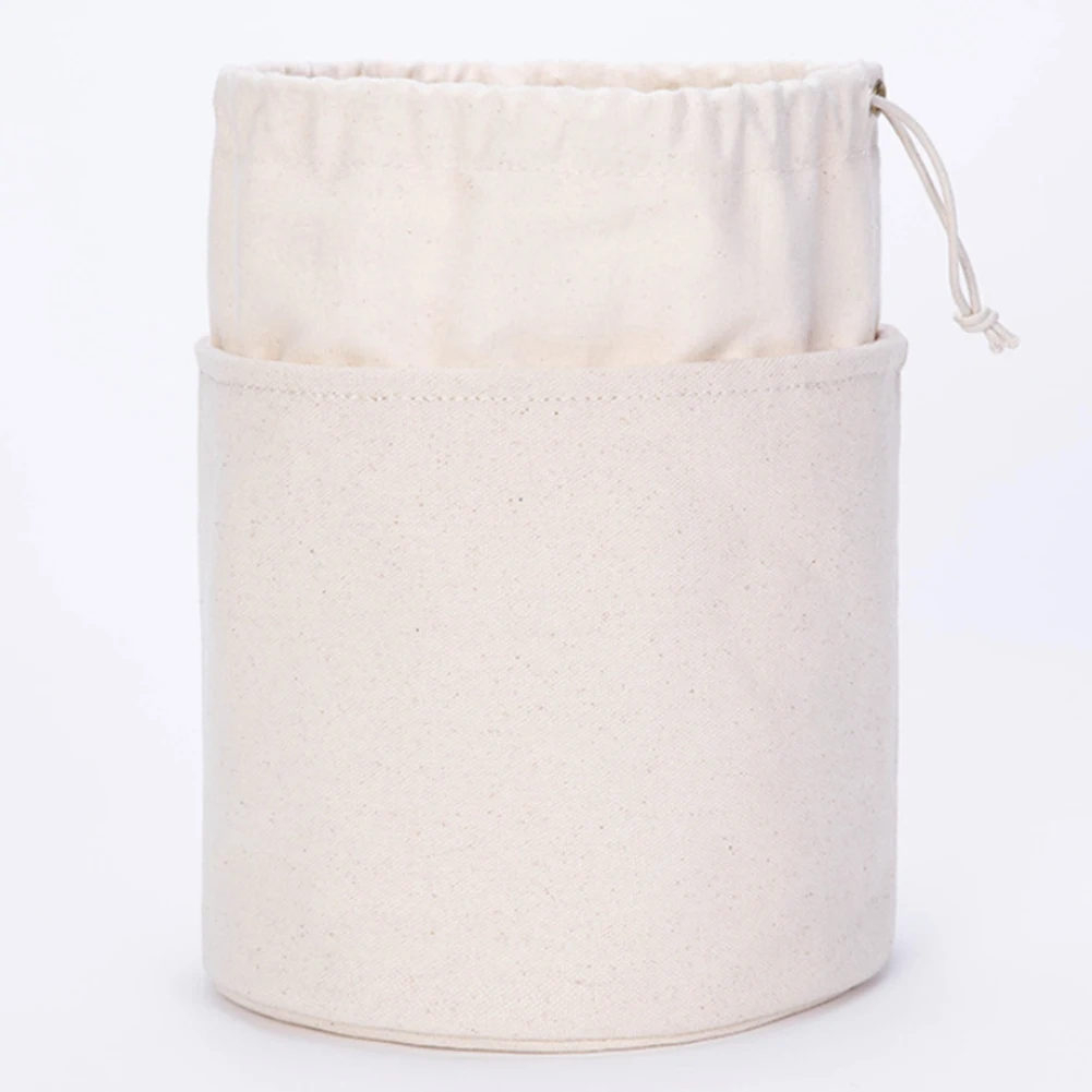 2026 New Tall Purse Organizer Insert Womens Canvas Round Handbag Organizer Storage,Handbag Purse Organizer Cosmetic Pouch Bag