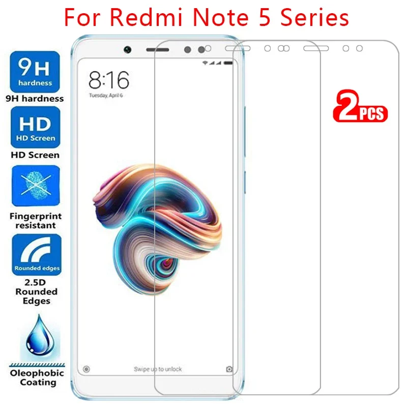 Protecteur d'écran en verre trempé, pour xiaomi redmi note 5 pro 5a prime, sur ksiomi note5 not a5 a film redmy payday i