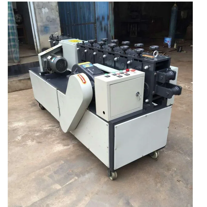 

square tube round tube polishing and straightening machine High precision automatic square tube straightener