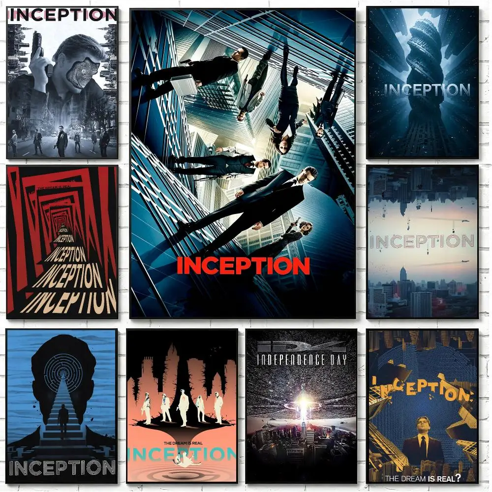 Movie Inception Poster Poster HD Printing Cozy Healing Style Wall Art Home Decor For Living Room Bedroom Gift