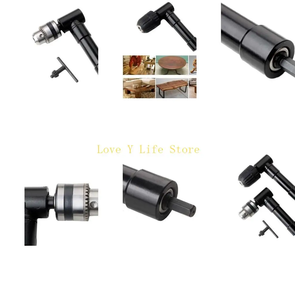 

L74C Electric Drill Прямой угол угловой инструмент газона 90 градусов преобразование черное металл