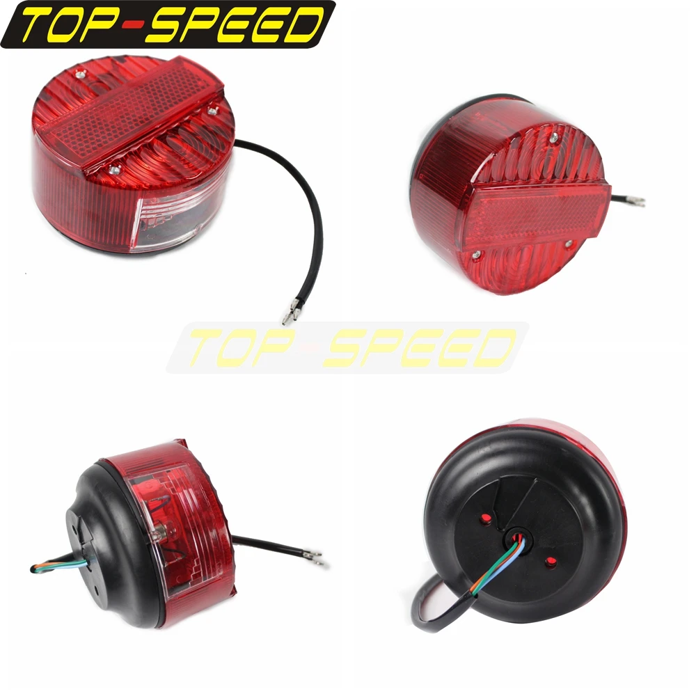 Motorcycle Taillight Reflector License Plate Light For MZ ETZ150 ETZ250 ETZ251 ETZ301 Suzuki TS125 TS150 TS250 Simson SR50 S51