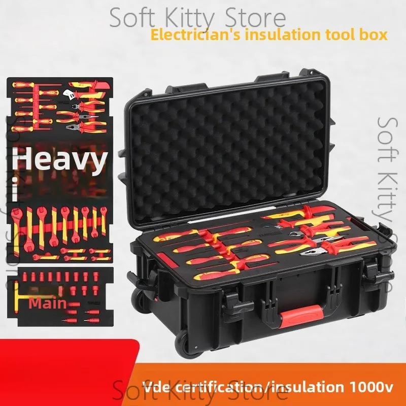 Source Insulation Electrical Tool Set VDE Certification 1000V Auto Repair Kit Insulation Auto Repair