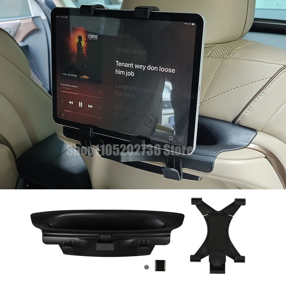 

Fit for Toyota Alphard Vellfire 40 Series 2023 2024 Car iPad Stand Cup Holder Rear Seat Storage Box