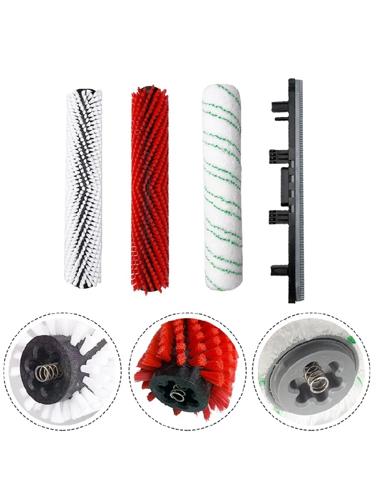 4Pack Cleaner Roller Borstel Hoofdborstel Strip voor BR30/4C Stofzuiger Huishoudapparatuur Accessoires-ABLM - afbeelding 2