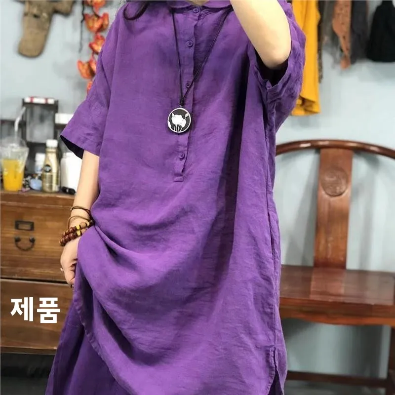 

plus Size Women's irt ort Sve Dr Slimming Concealing plus Size Blouse Women's Faion Casual Wear PU Material