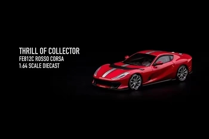 TOC 1:64 812C Competizione V12 FUELME Subsidiary Diecast Diorama