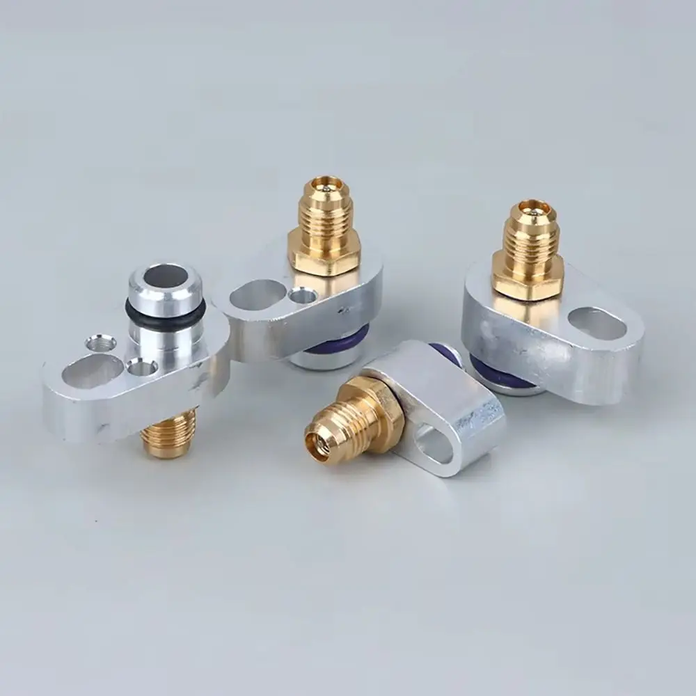 1Pcs New R134/R12 Leak Detection Plug Metal 3/8