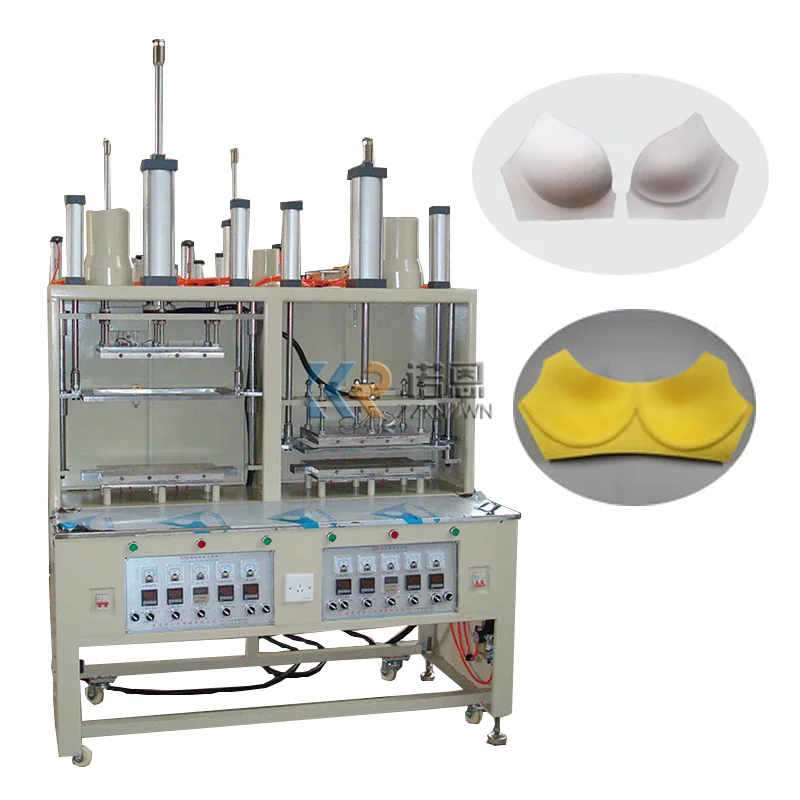 Lady Silicone Bra Cups Making Moulding Machines Fabric Bra Cover Cup Sewing Dispensing Machine