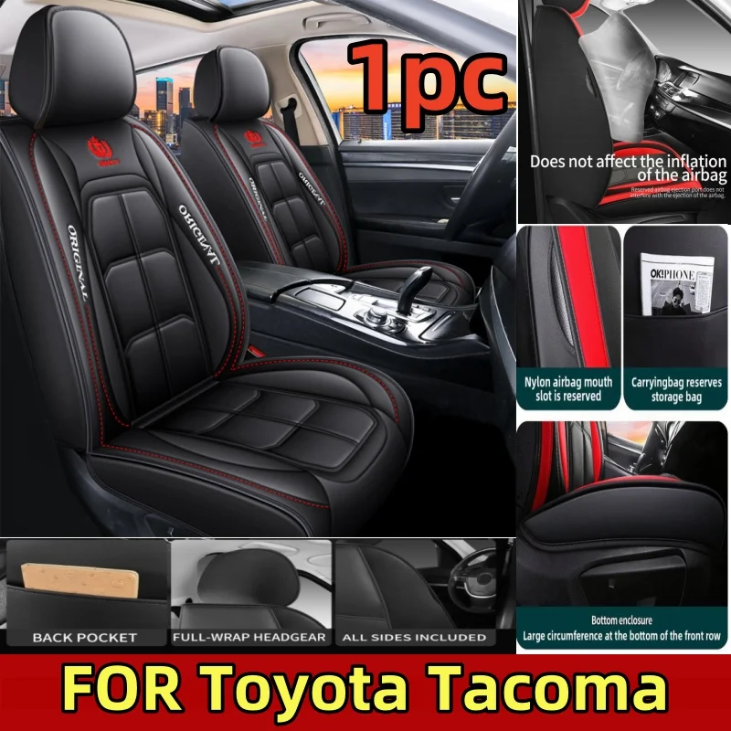 

FOR Toyota Tacoma car Seat Cover All-inclusive artificial leather waterproof and wear-resistant front muscle seat cover