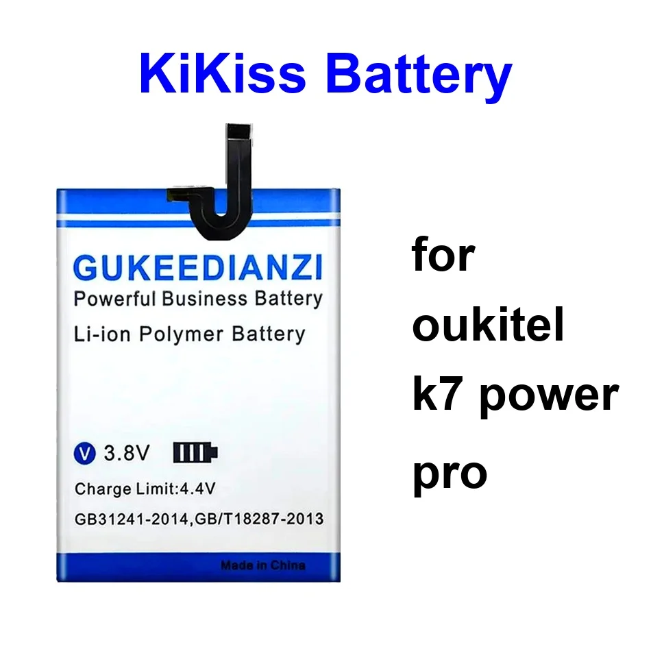 

Mobile Phone Battery Reliable Power 11000-13000Mah For Oukitel K7 Pro