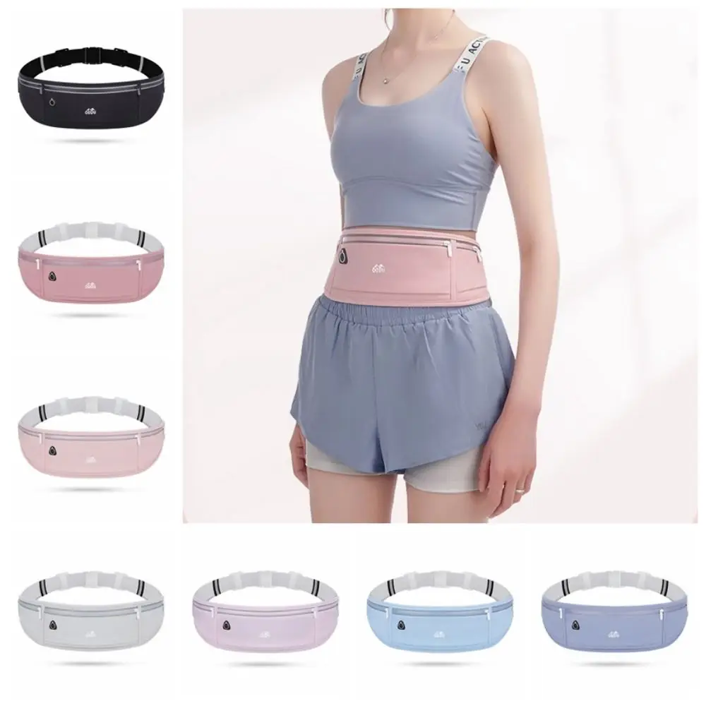

Waterproof Running Waistband Invisible Lightweight Sports Fanny Pack Adjustable Portable Phone Pocket for Running Outdoor Sports