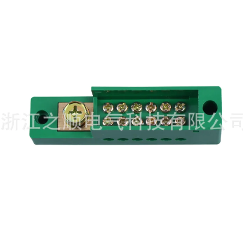 FJ6/JHD single pole six meter household junction box,distribution box,wire distribution and merging device,terminal block 6 out