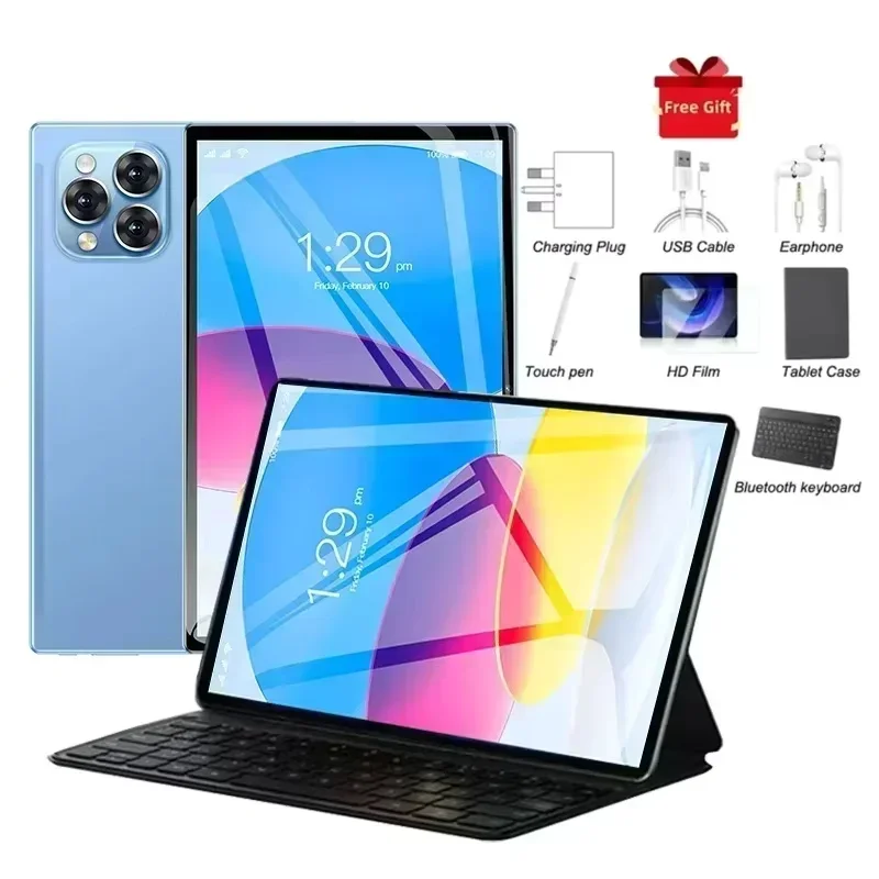 2025 NEW Pad 15 Pro Tablet Android 14 22GB+2TB 20000mAh Snapdragon 888 Original Tablets PC 5G Dual SIM Card WIFI HD 4K Mi Tab image 3