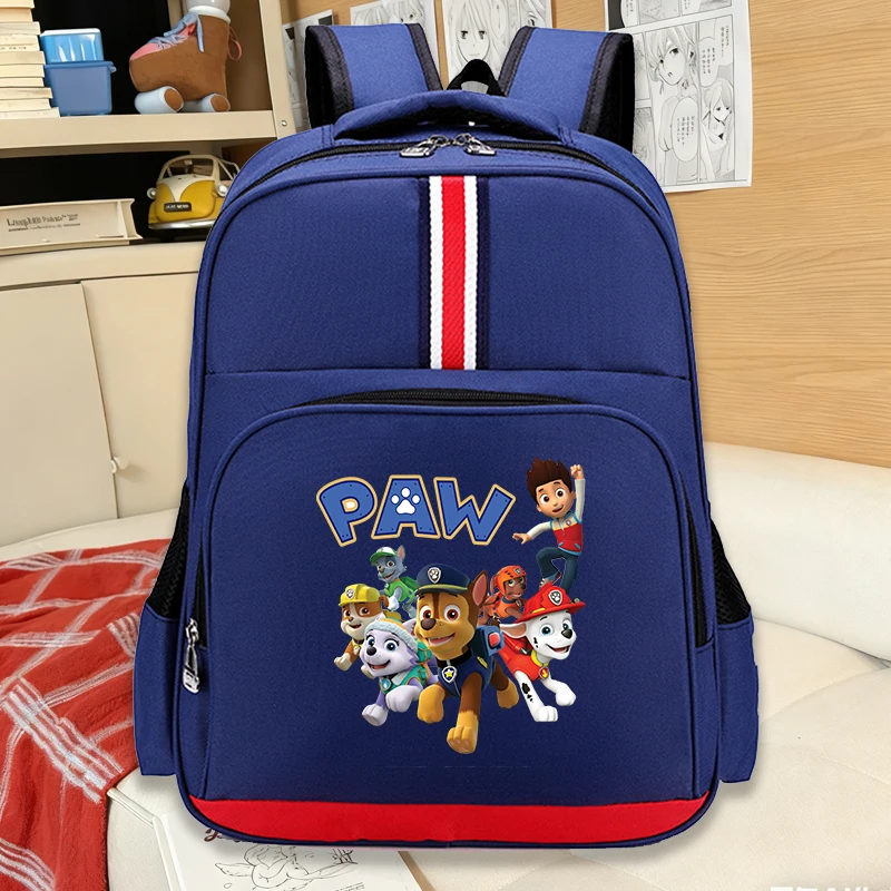 PAW Patrol Backpacks Anime Chase Marshall Skye Kindergarten Schoolbags Cartoon New Boys Girls Large Capacity Shoulders Bags Gift
