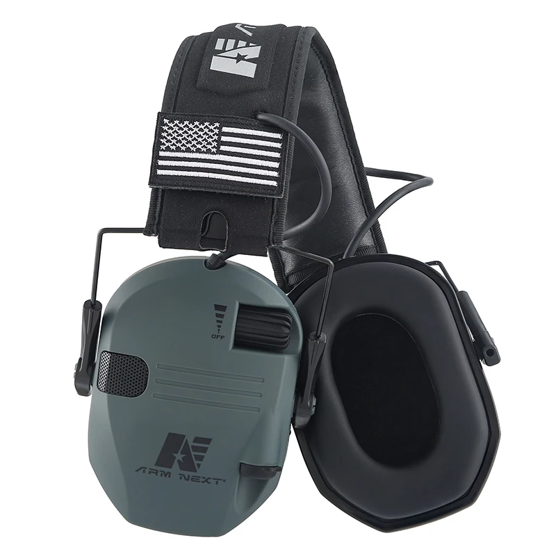 Original Military Tactical Electronic Shooting Earmuffs Outdoor Hunting Sound Pickup Noise Reduction Protection Hearing Headset