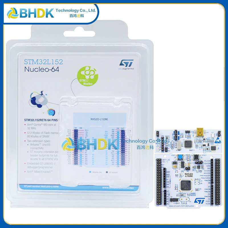 NUCLEO‑L152RE STM32L152RE Cortex M3 Nucleo‑64 Microcontroller Development Board